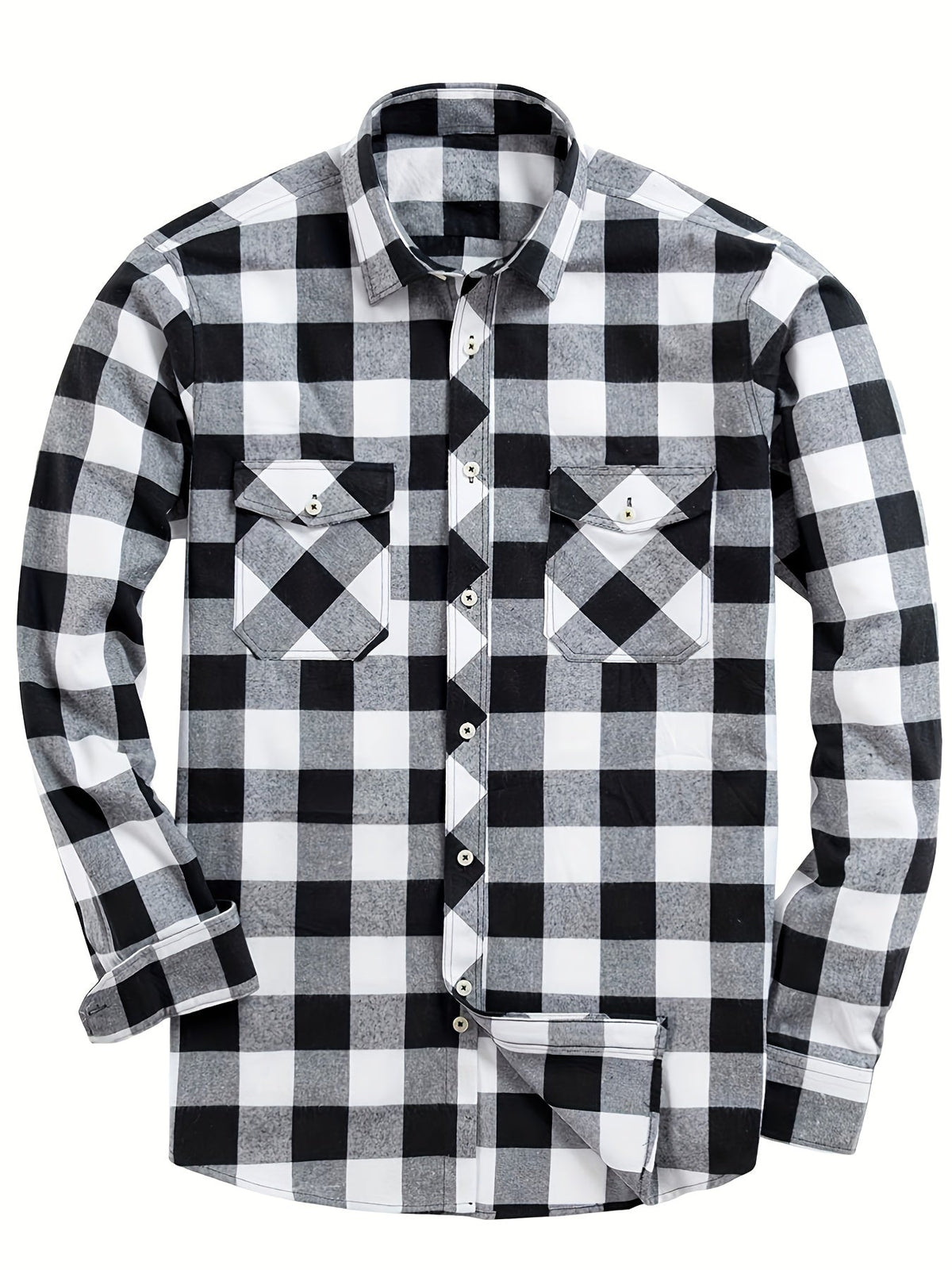 MANSSINO™ | Men's Plaid Flannel Shirt