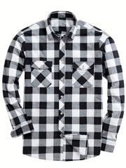 MANSSINO™ | Men's Plaid Flannel Shirt