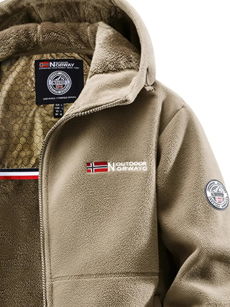 MANSSINO™ | Thermal Fleece Hooded Jacket