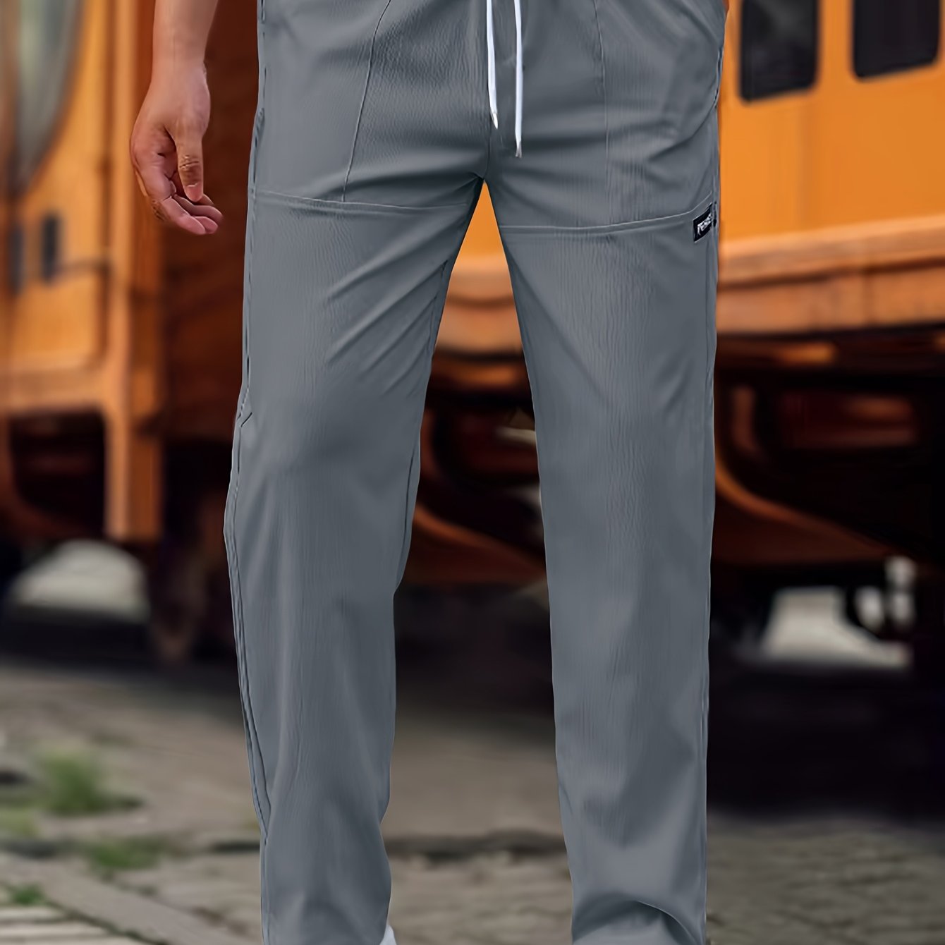 MANSSINO™ | Men's Printed Straight-Cut Trousers