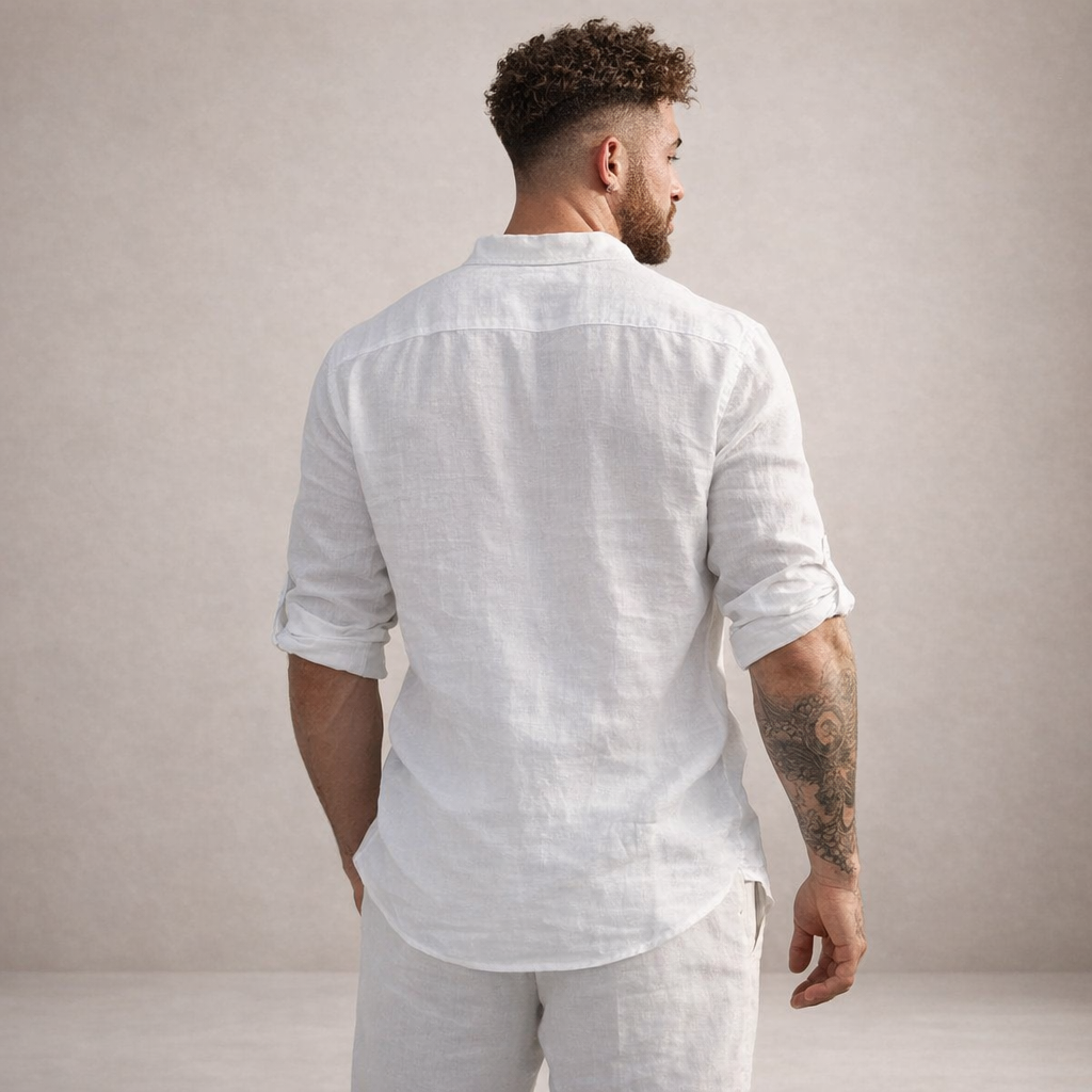 MANSSINO™ | Stand Collar Shirt