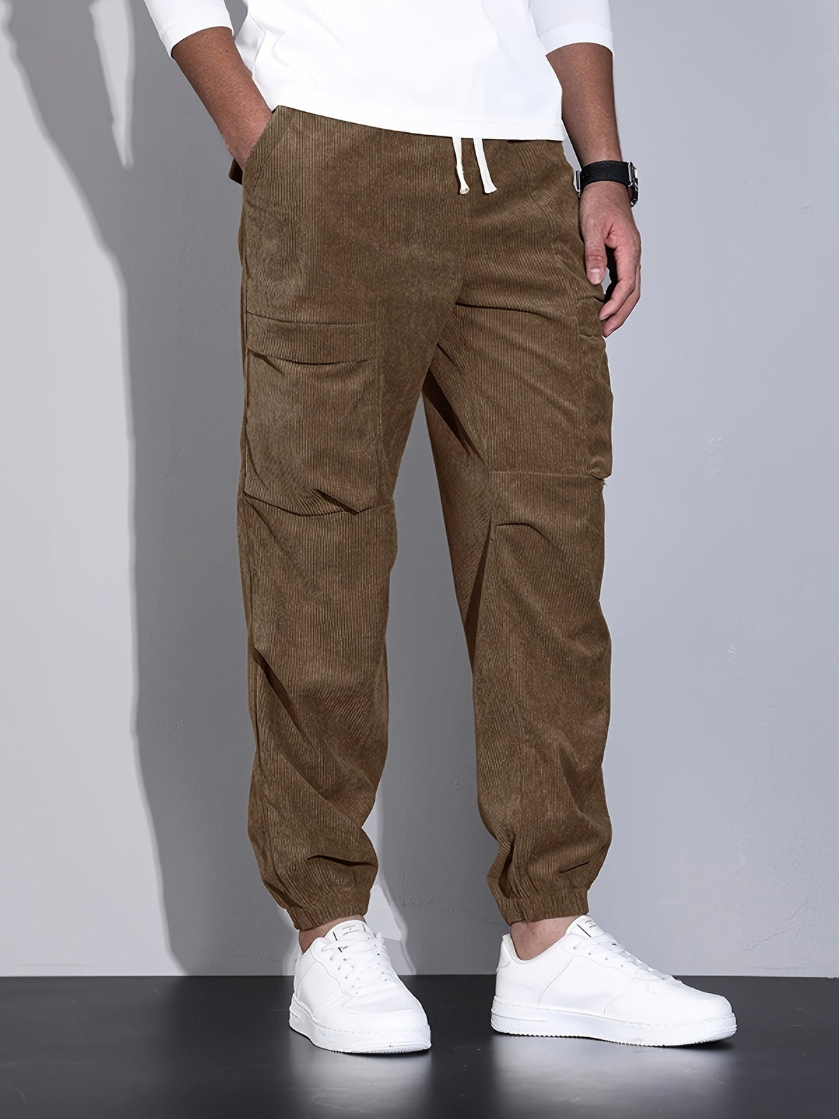 MANSSINO™ | Men's Corduroy Cargo Joggers