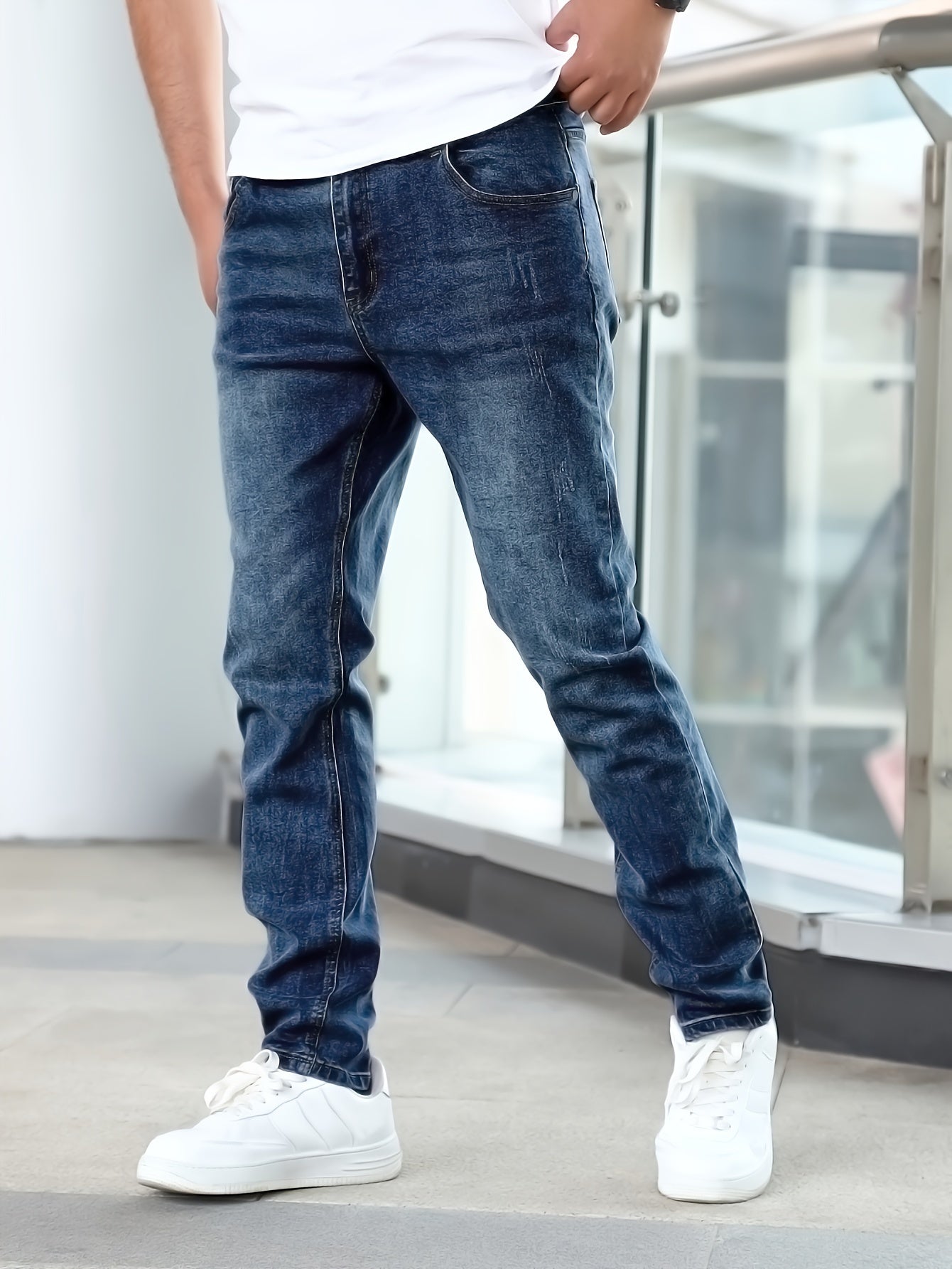 MANSSINO™ | Men's Washed Denim Jeans