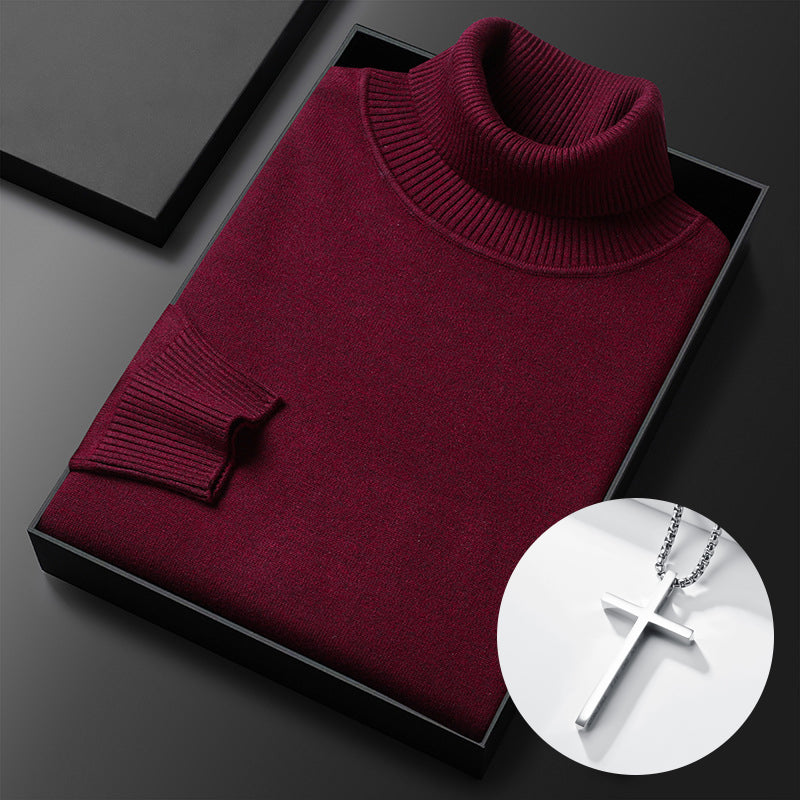 MANSSINO™ | Men's Solid-Color Premium Turtleneck Sweater