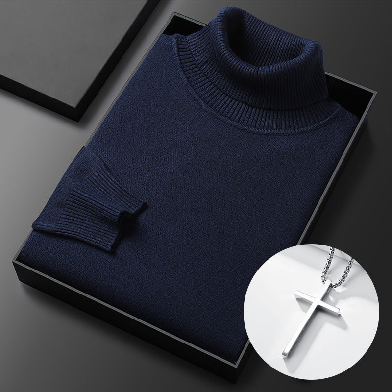 MANSSINO™ | Men's Solid-Color Premium Turtleneck Sweater