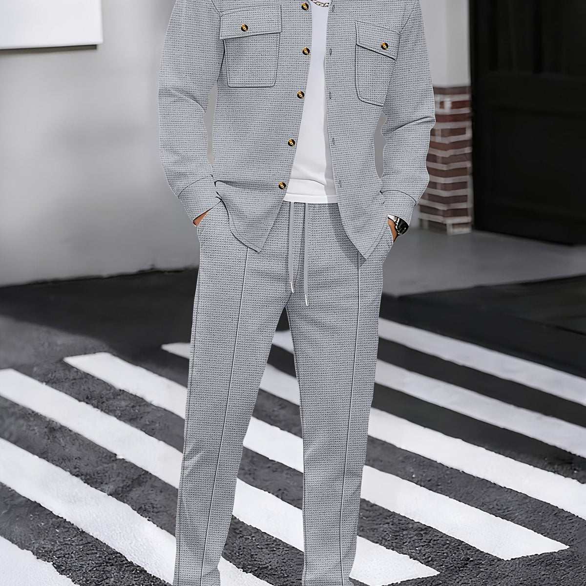MANSSINO™ | Refined Casual Two-Piece Set