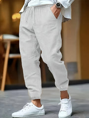 MANSSINO™ | Men's High-Waist Linen Trousers