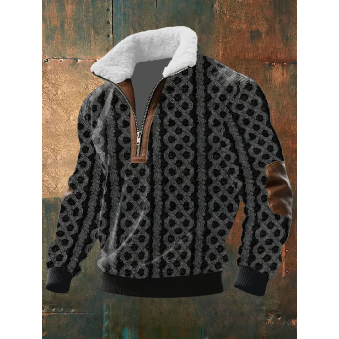 MANSSINO™ | Fleece High-Neck Pullover