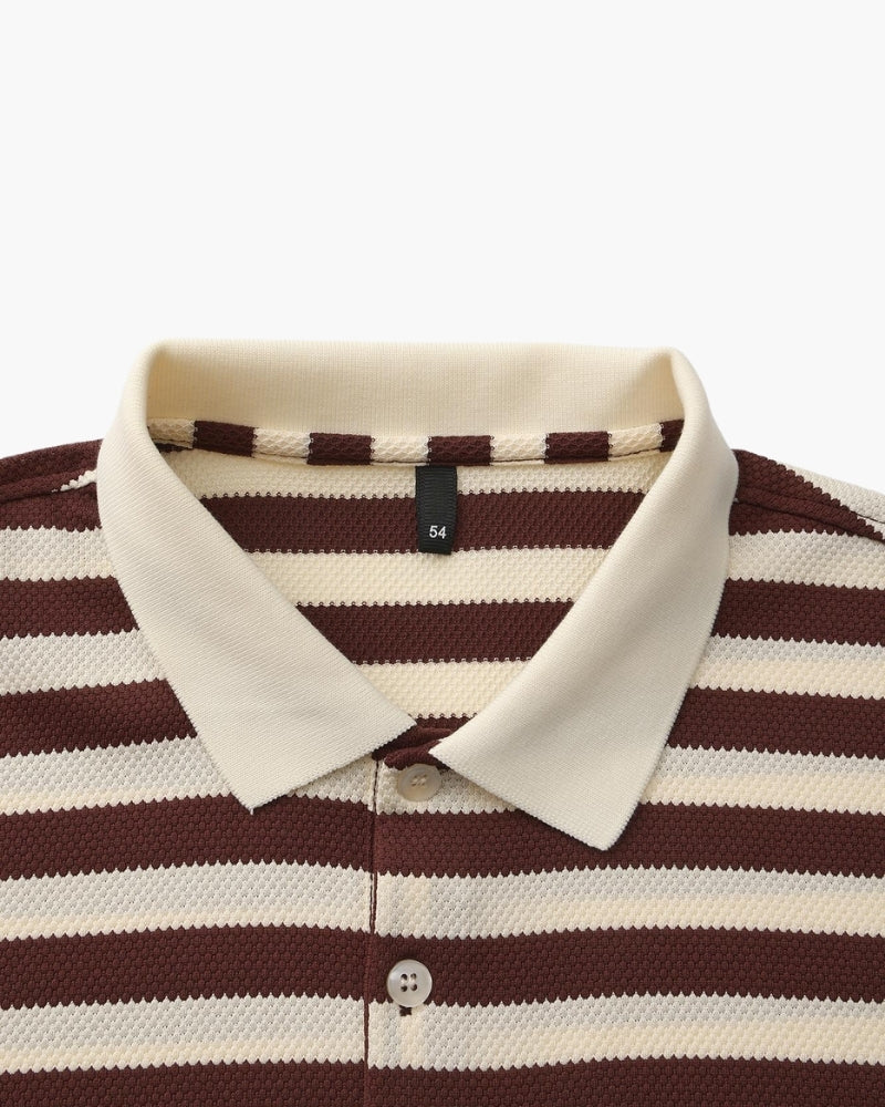 MANSSINO™ | Striped Bold Polo