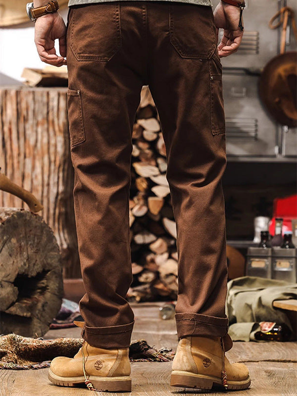 MANSSINO™ | Mens Cotton Utility Trousers