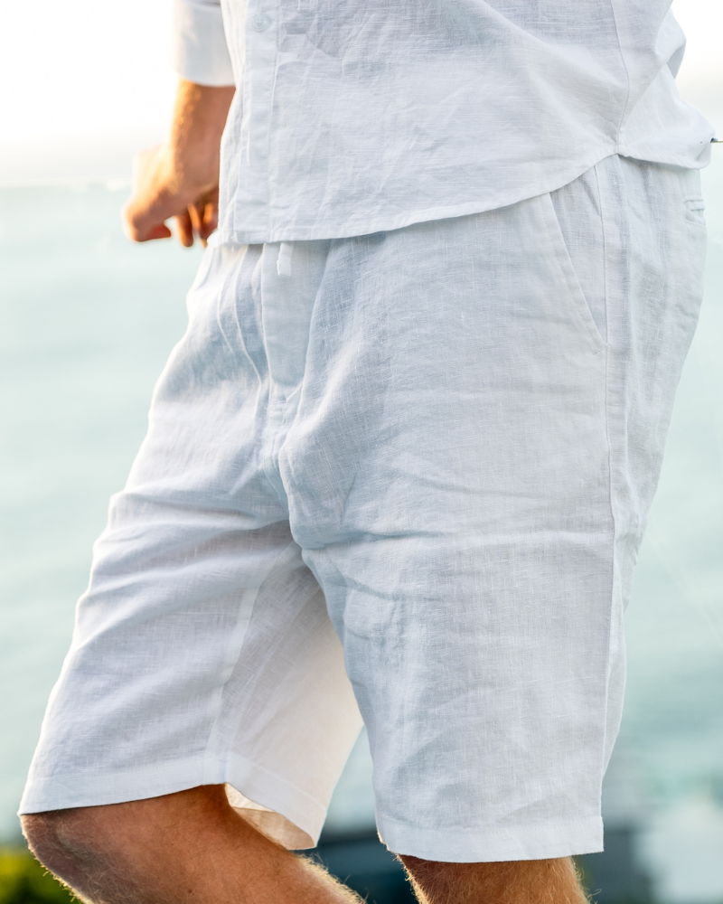MANSSINO™ | Premium linen shorts