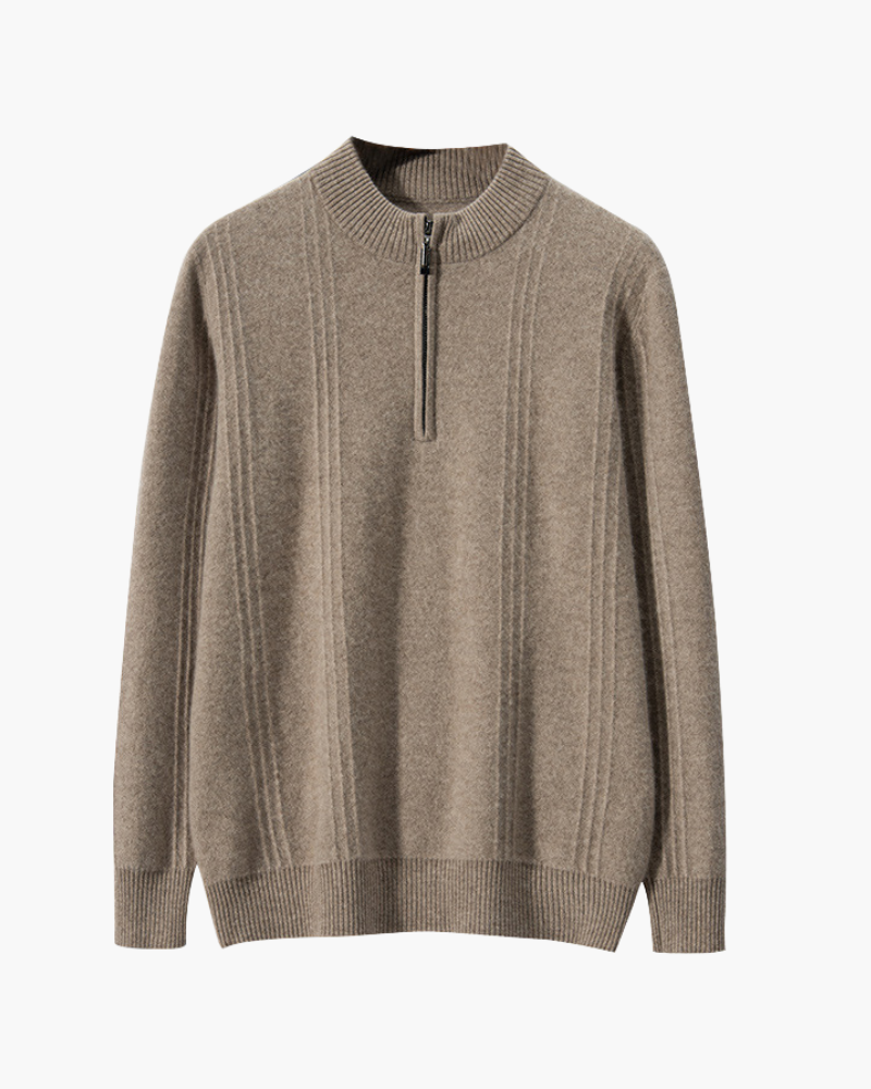 MANSSINO™ | RIBBED HALF-ZIP