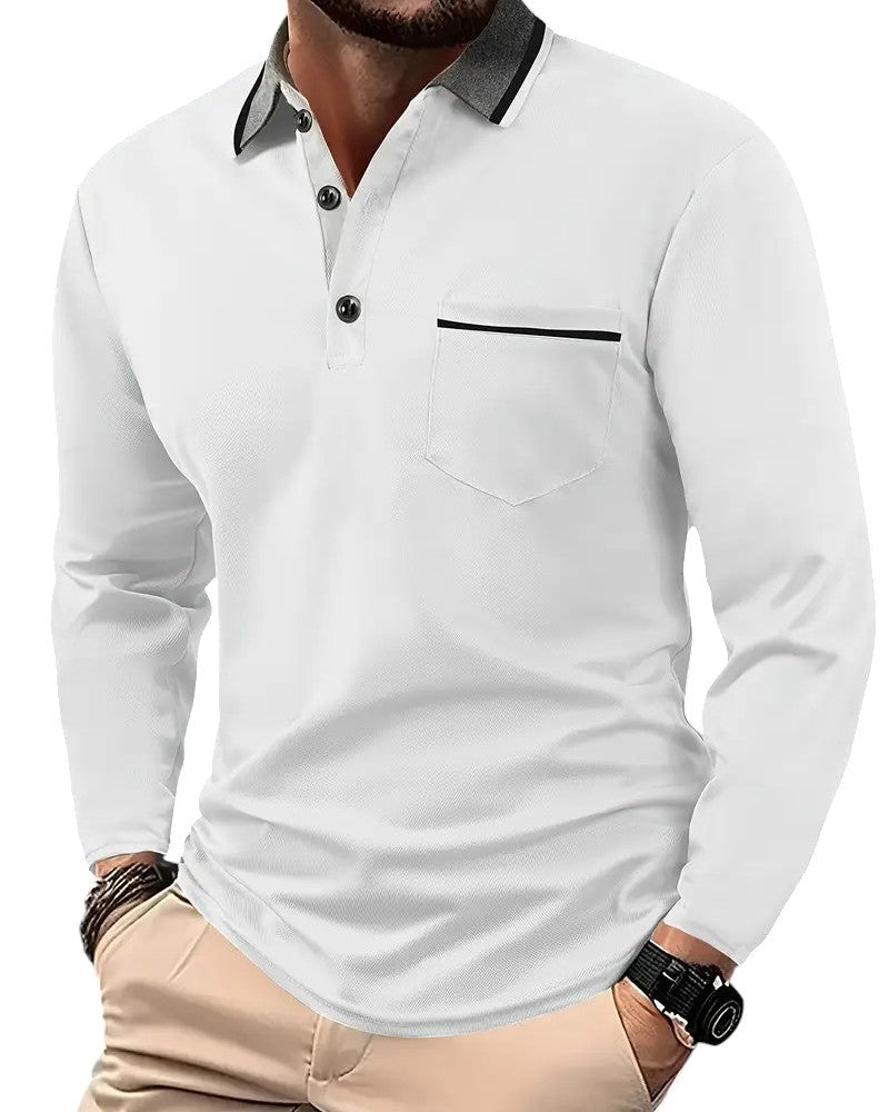 MANSSINO™ | Classic Long-Sleeve Polo
