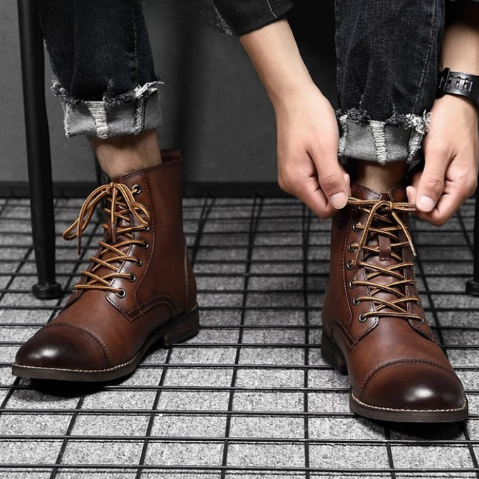 MANSSINO™ | MENS ANKLE BOOTS