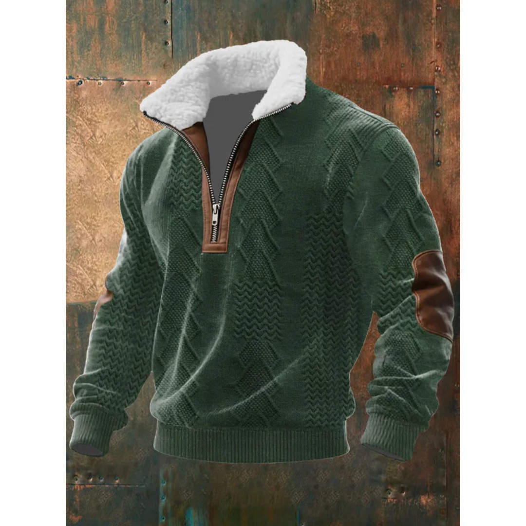 MANSSINO™ | Fleece High-Neck Pullover