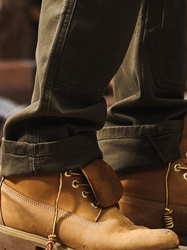 MANSSINO™ | Mens Cotton Utility Trousers