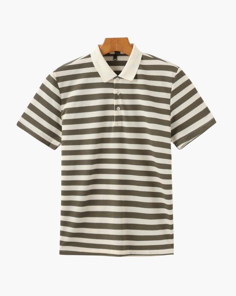 MANSSINO™ | Striped Bold Polo