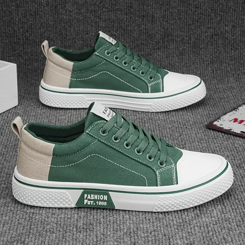 MANSSINO™ | Canvas Low-Top Trainer