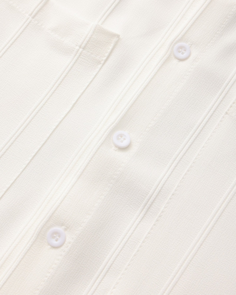 MANSSINO™| TEXTURED RIBBED SHIRT