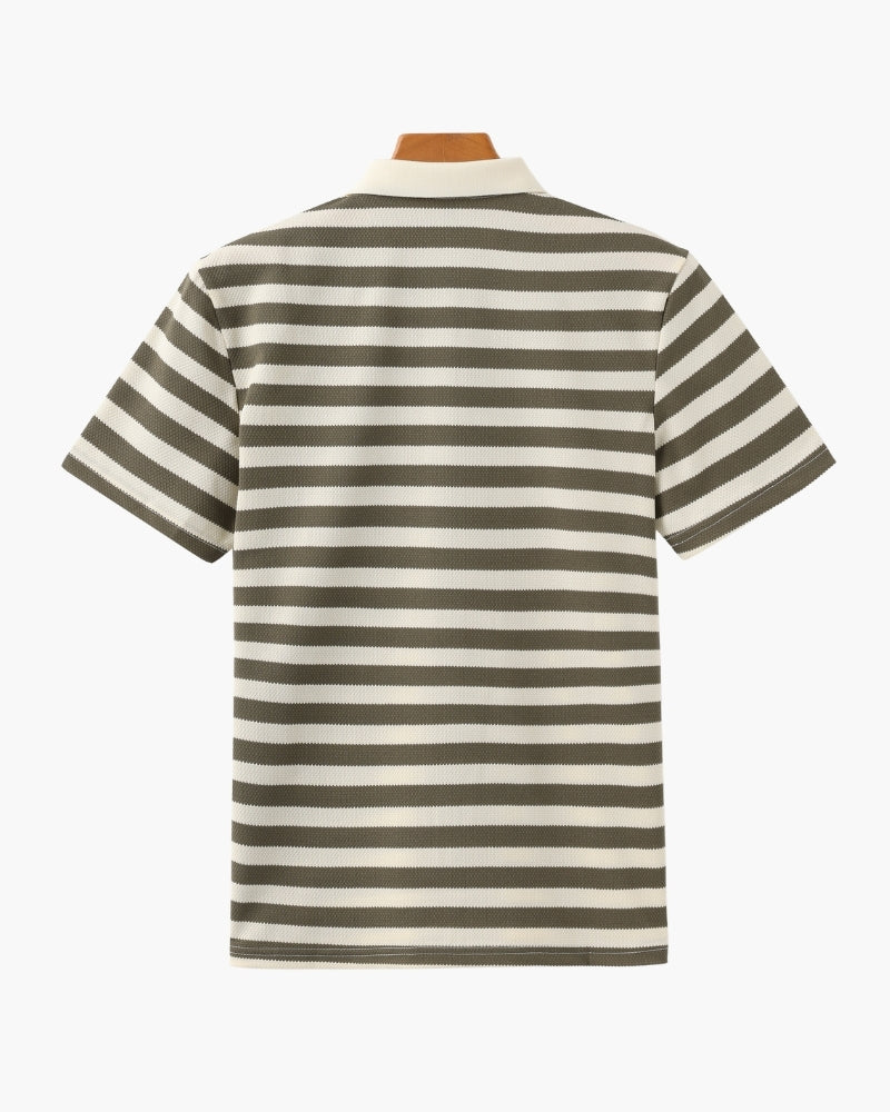 MANSSINO™ | COASTAL STYLE STRIPED POLO