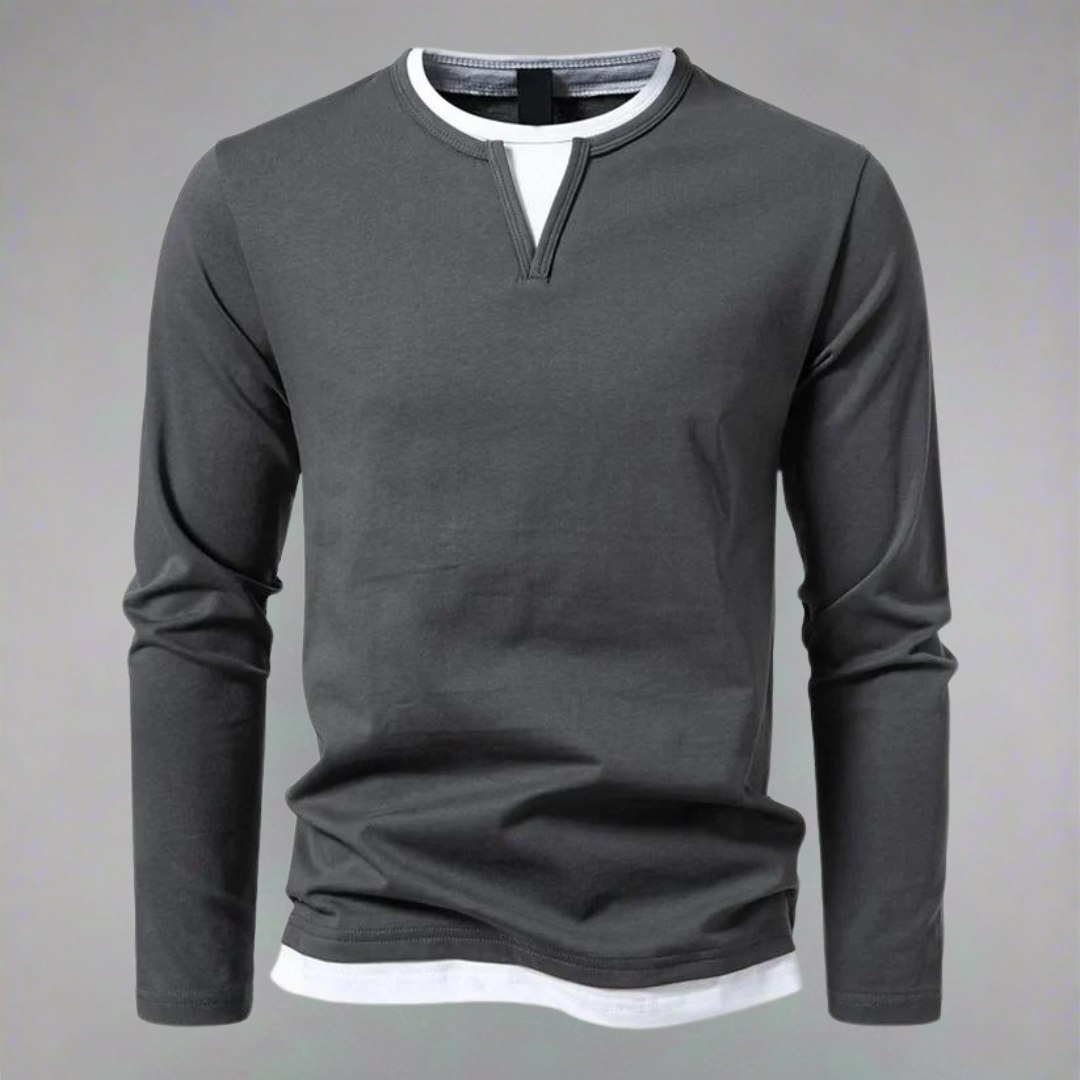 MANSSINO™ | Men's V-Neck Short-Sleeve Tee