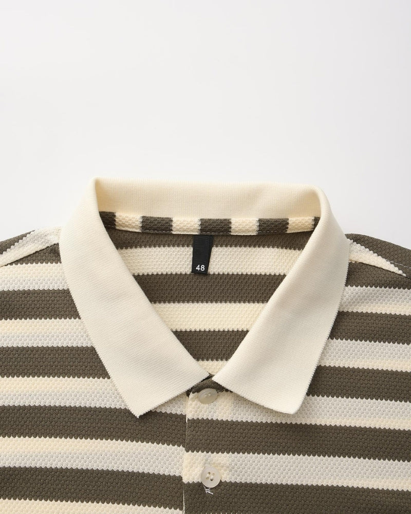 MANSSINO™ | Striped Bold Polo