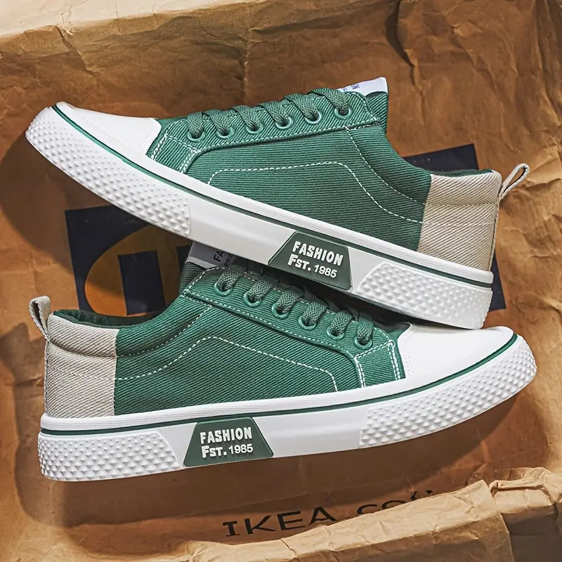 MANSSINO™ | Canvas Low-Top Trainer