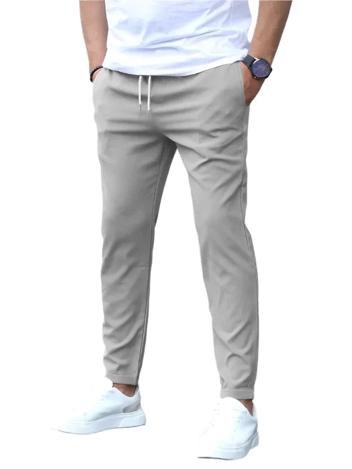 MANSSINO™ | Men's Slim-Fit Stretch Cotton Trousers