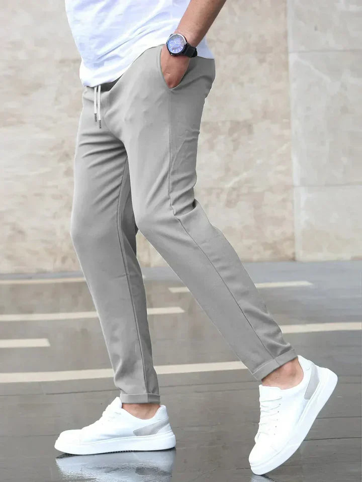 MANSSINO™ | Men's Slim-Fit Stretch Cotton Trousers
