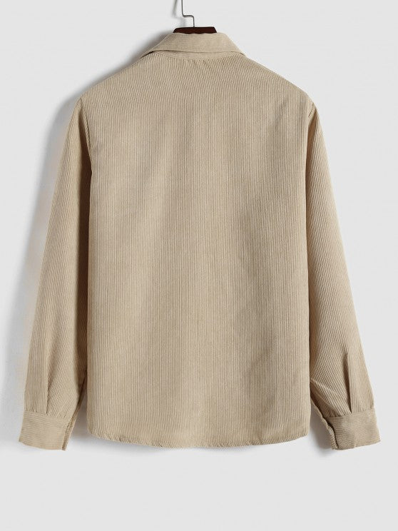 MANSSINO™ | Long-Sleeve Corduroy
