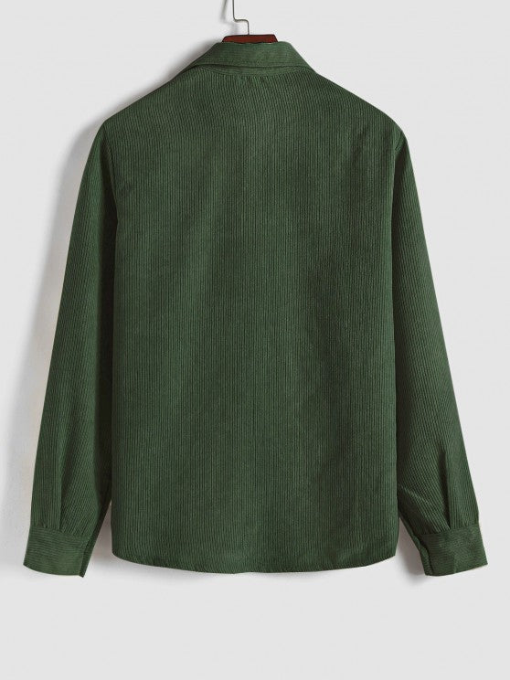 MANSSINO™ | Long-Sleeve Corduroy