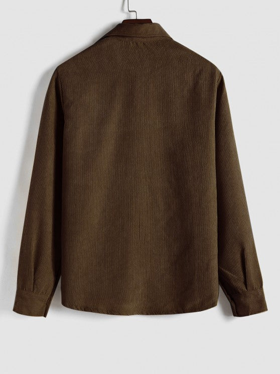 MANSSINO™ | Long-Sleeve Corduroy