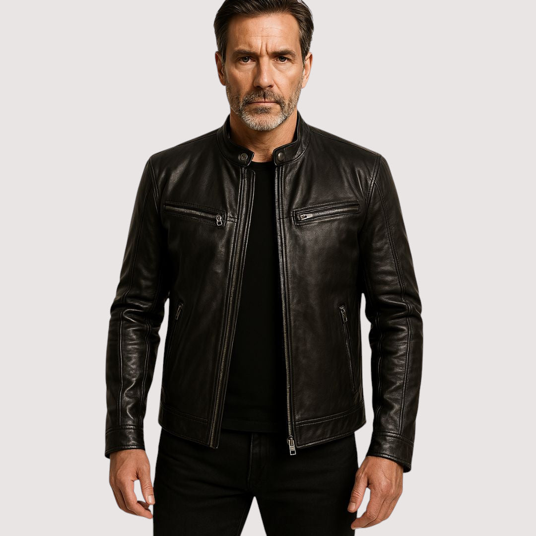 MANSSINO™ | Heritage Rider Leather Jacket