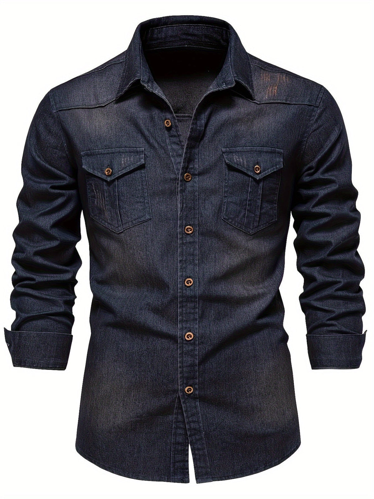 MANSSINO™ | Men's Denim Long Sleeve