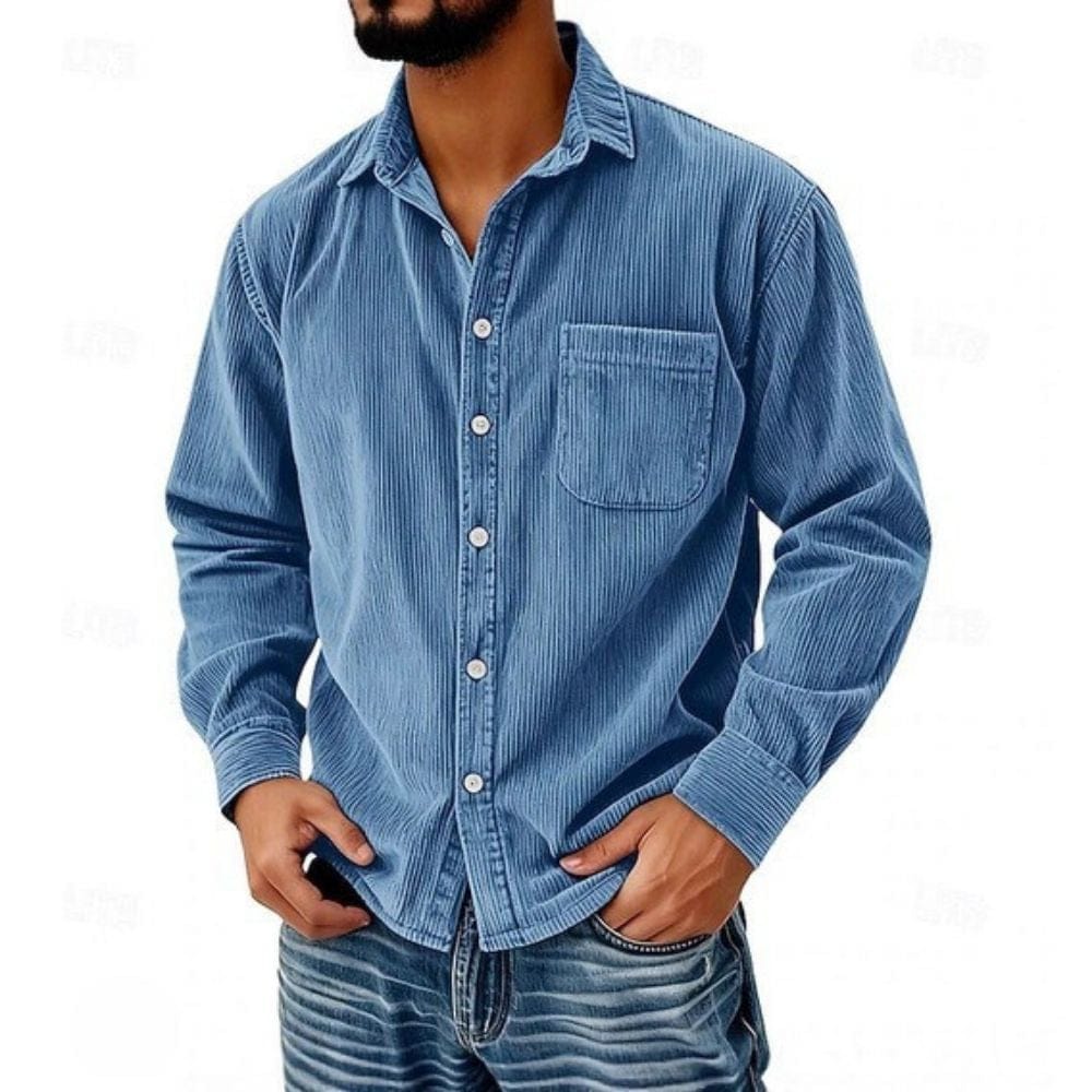 MANSSINO™ | Men's Relaxed Corduroy Overshirt