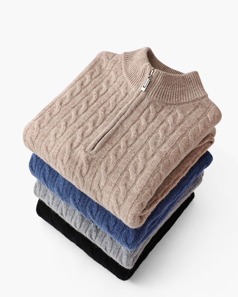 MANSSINO™ | HALF-ZIP CARDIGAN