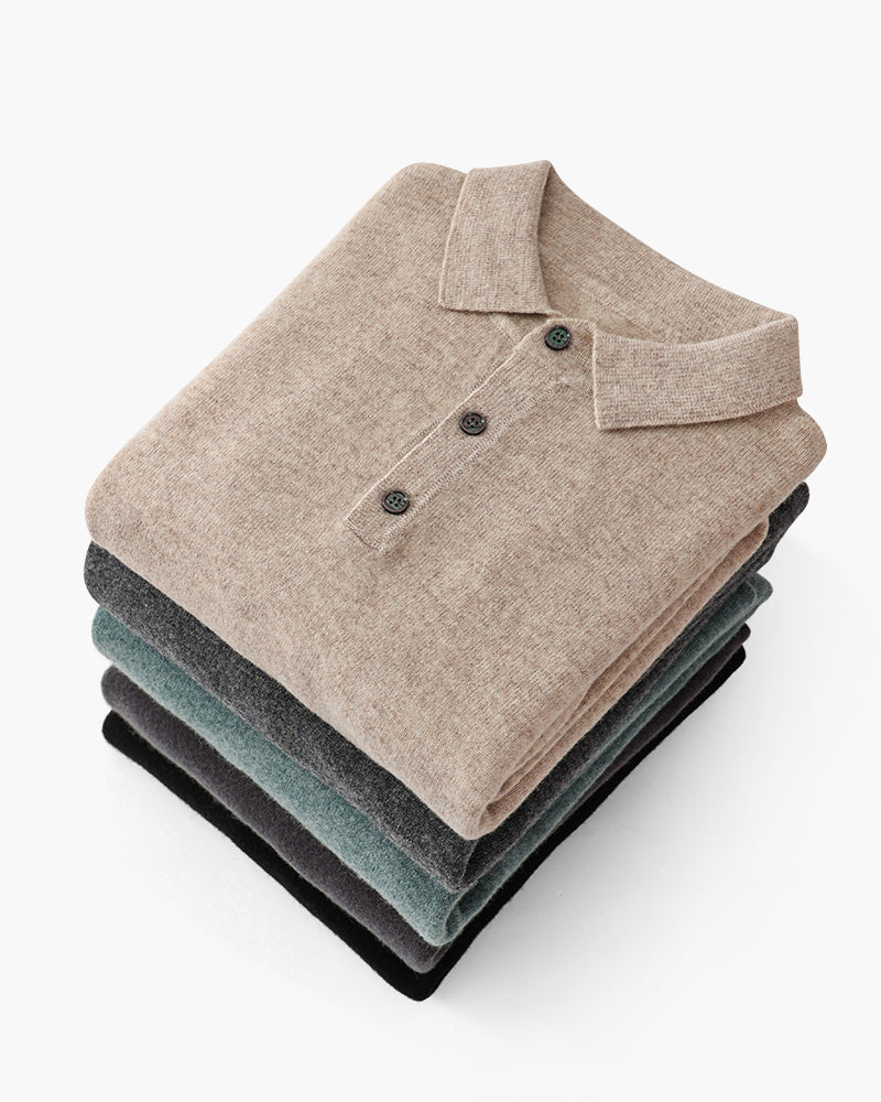 MANSSINO™ | CASHMERE POLO