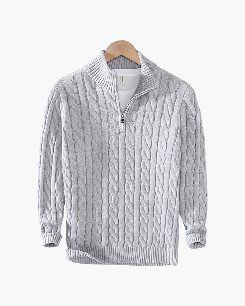 MANSSINO™ | COTTON HALF ZIP