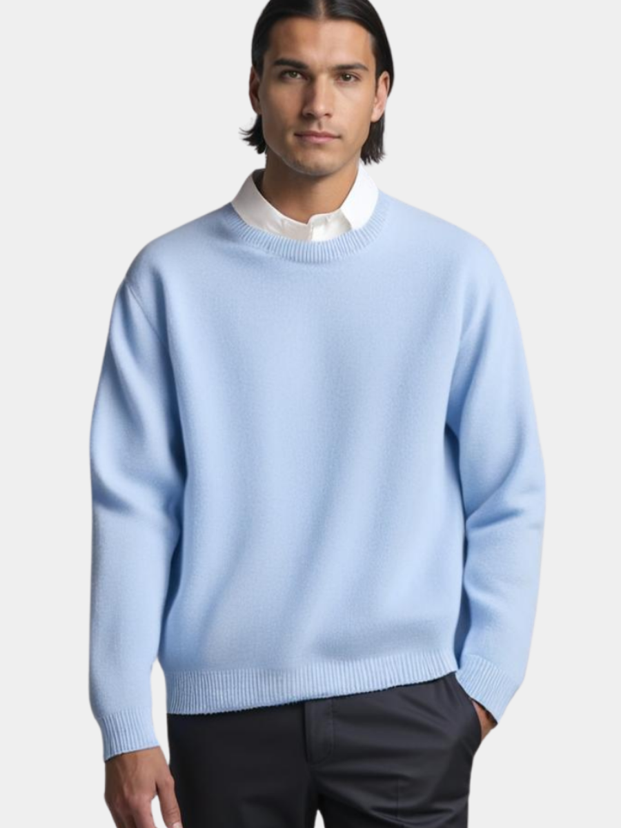 MANSSINO™ | Pure Cashmere Knit Long Sleeve