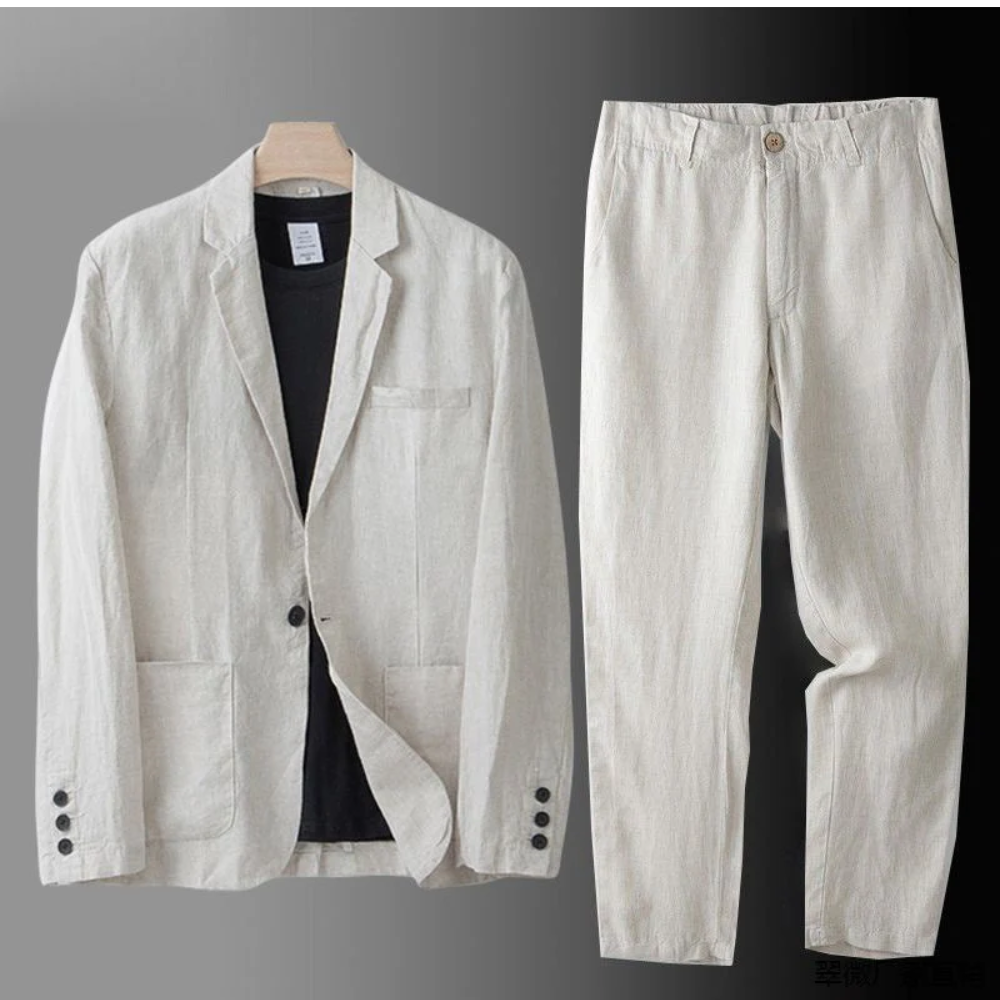 MANSSINO™ | Men's Linen Shirt Trouser Set