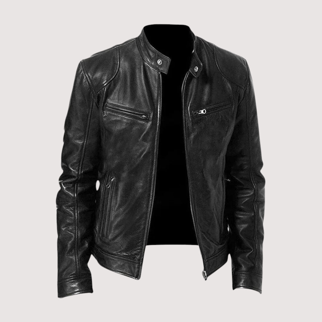 MANSSINO™ | Heritage Rider Leather Jacket