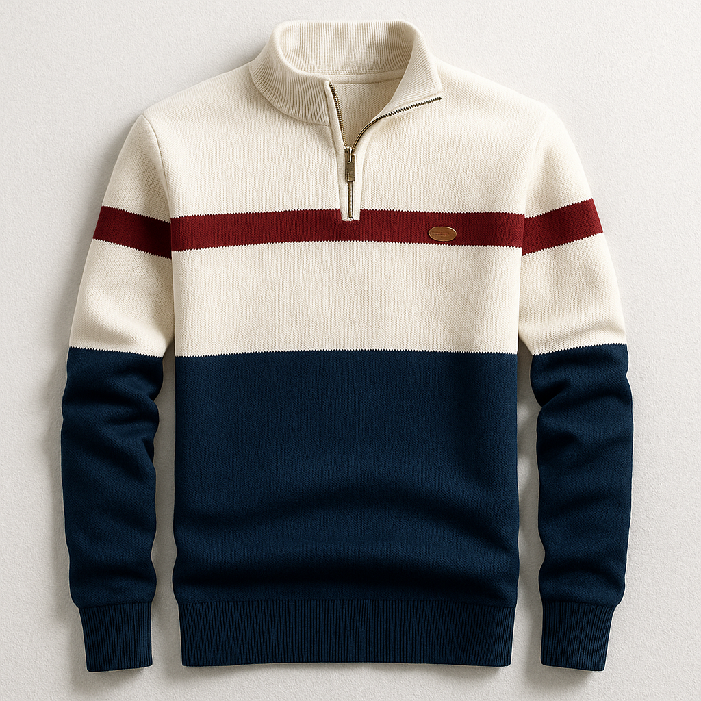 MANSSINO™ | Zip-Neck Longsleeve