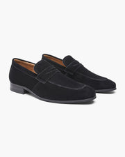 MANSSINO™ | Suede penny loafers