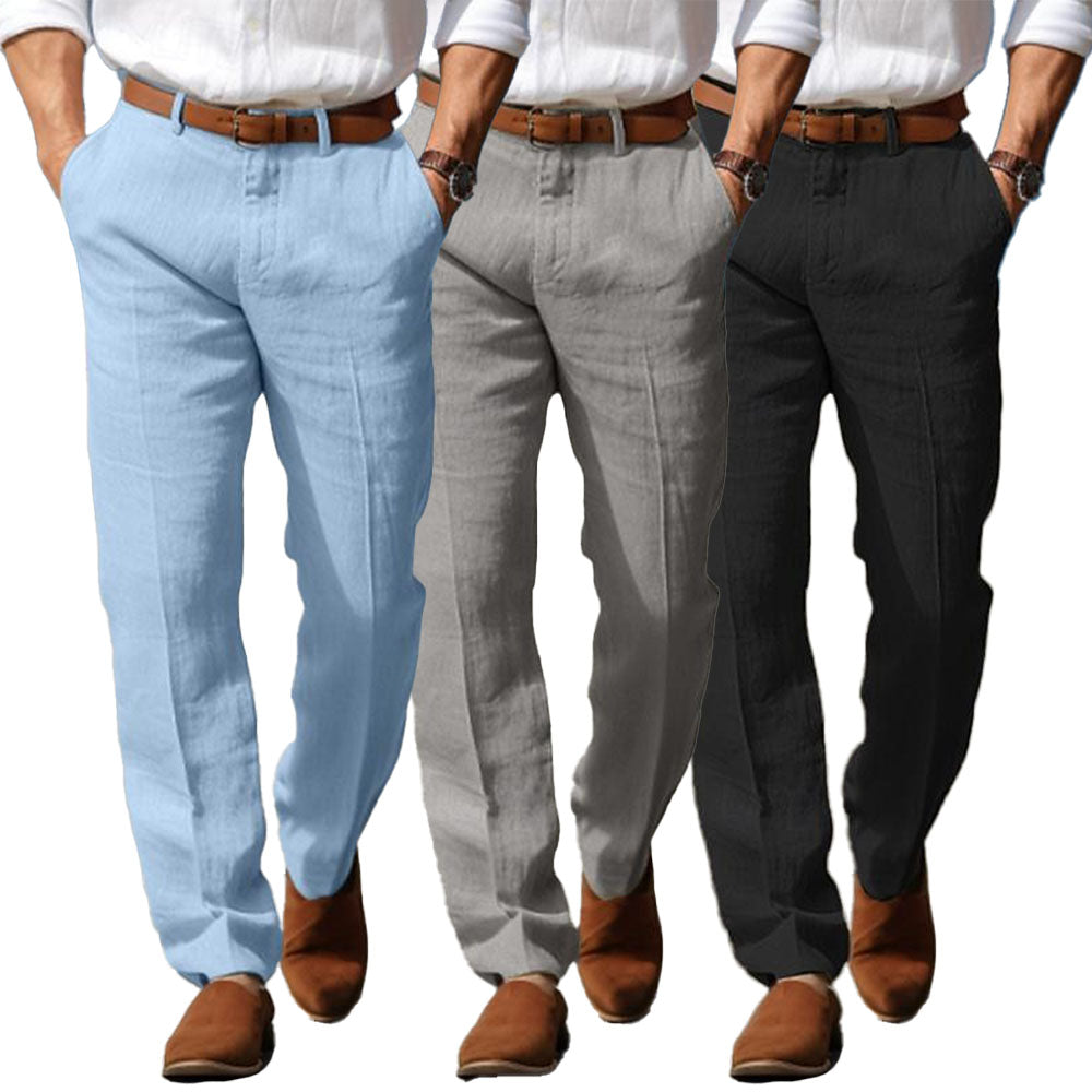 MANSSINO™ | Mens Premium Linen Trousers