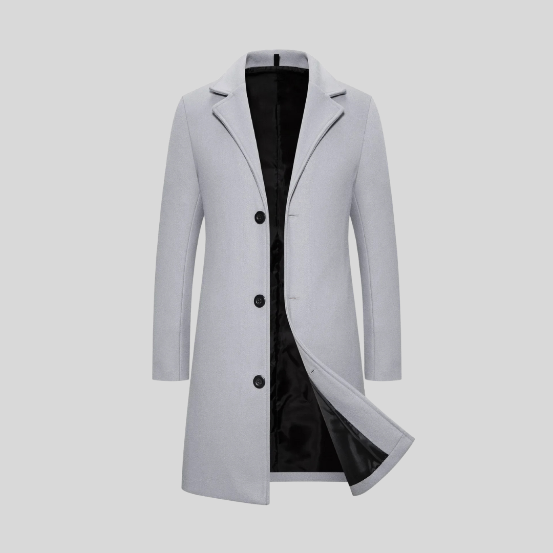 MANSSINO™ | Men's Wool Overcoat