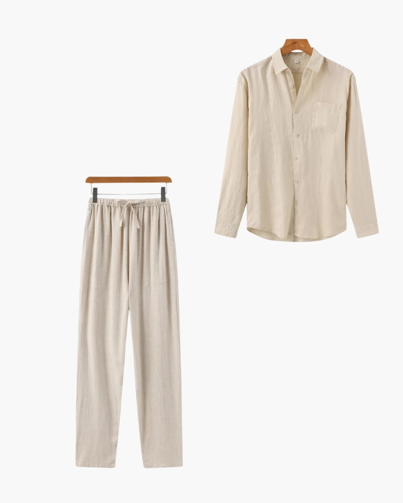 MANSSINO™ | Monochrome linen set