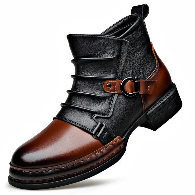 MANSSINO™ | MENS BUCKLE BOOTS