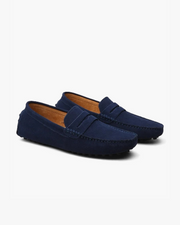 MANSSINO™ | Suede driver loafers