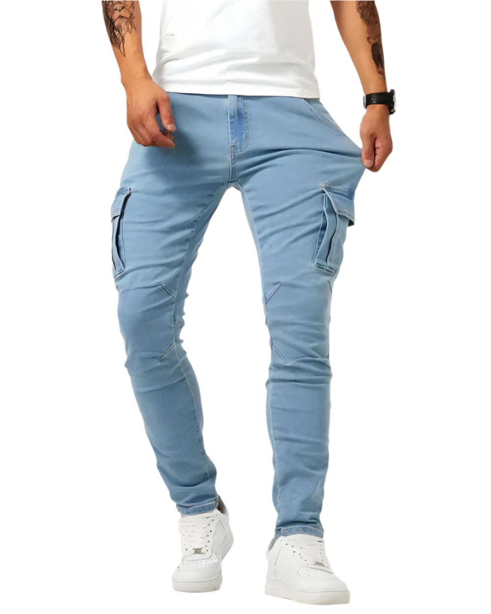 MANSSINO™ | Men's Active-Fit Stretch Cargo Trousers