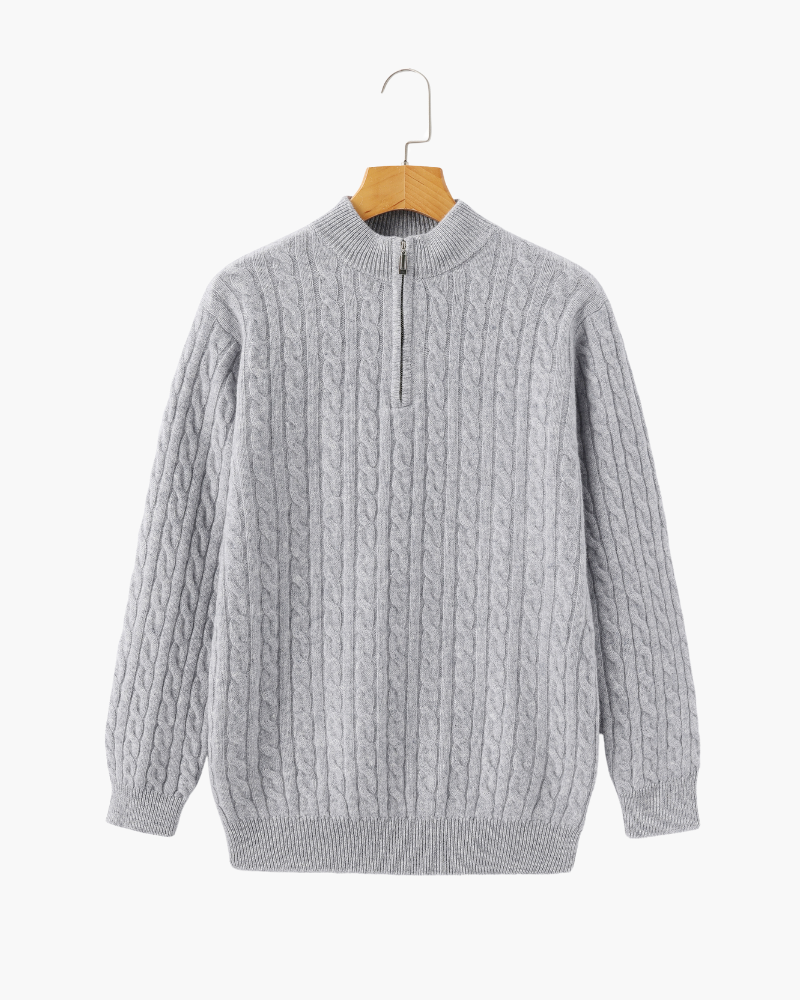 MANSSINO™ | HALF-ZIP CARDIGAN